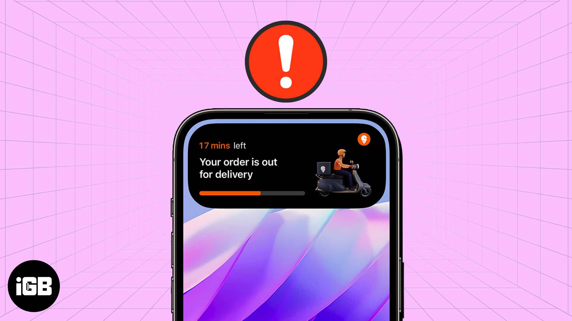 Live activities not working on iphone