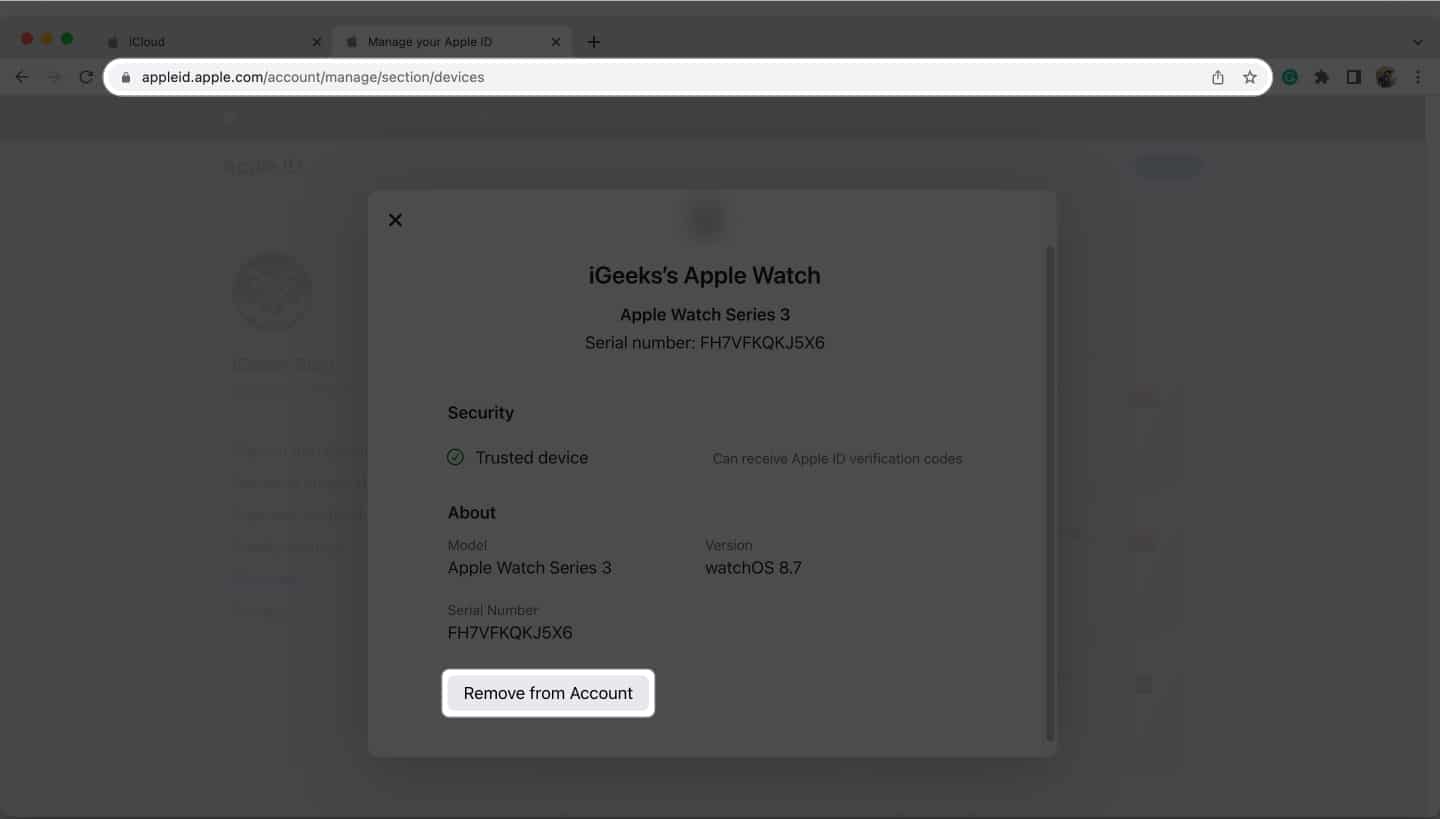 How to view and remove devices from Apple ID  4 Ways explained  iGeeksBlog - 41