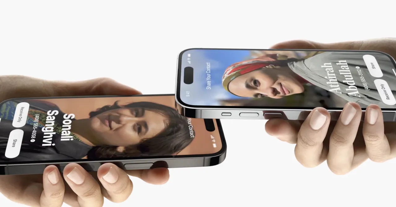 Best iOS 17 features and supported devices Share contact card using NameDrop