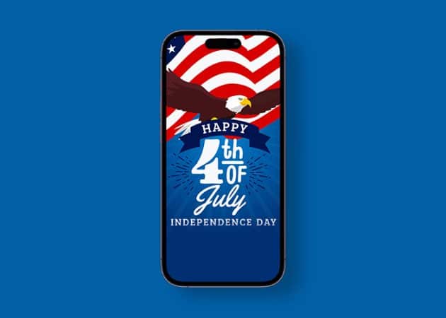 Trendy 4th of July wallpaper 