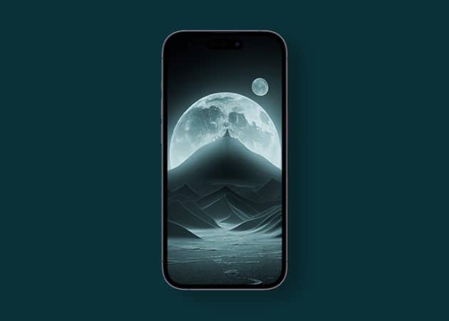 Dark aesthetic wallpaper for iPhone