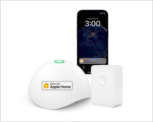 Meross smart water leak detector wifi water sensor support apple homekit smartthings Meross Smart Water Leak Detector