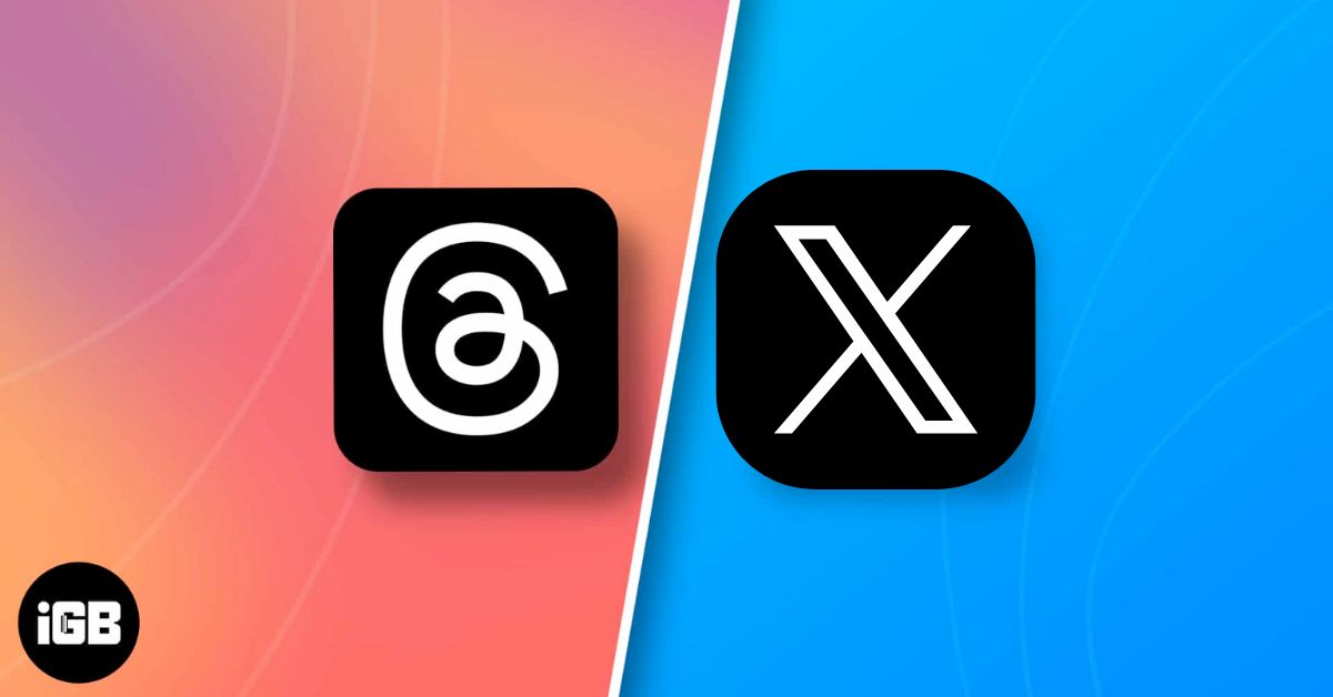 Threads vs x formerly twitter