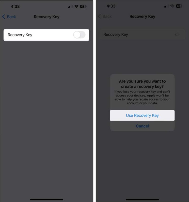 How to generate and use Apple ID Recovery Key on iPhone or iPad