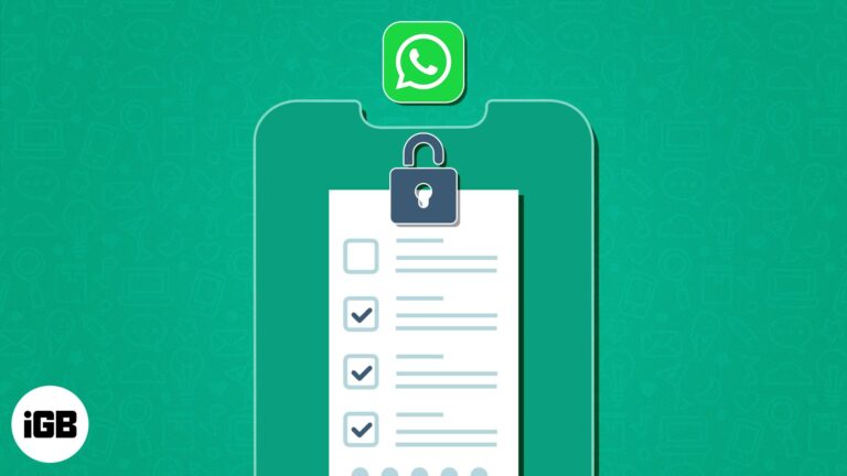 How to use WhatsApp Privacy Checkup on iPhone
