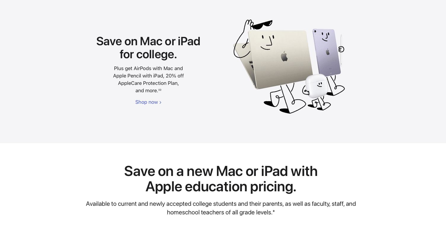 Apple Care discount