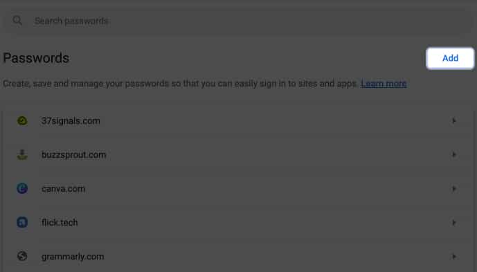 How to use Chrome Password Manager on iPhone and Mac - 3