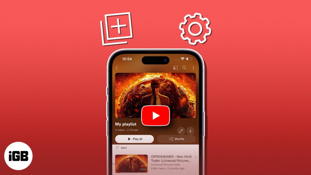 How to create and manage YouTube playlist on iPhone and iPad - 51
