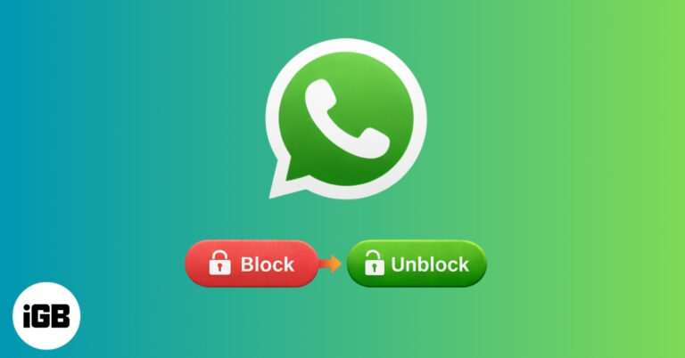 How to Block or Unblock Someone on WhatsApp