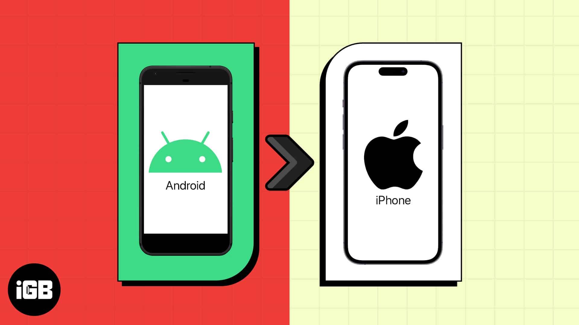 How to switch from android to iphone