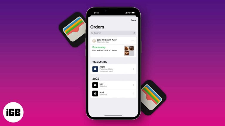 How to track your orders in the wallet app in ios 16