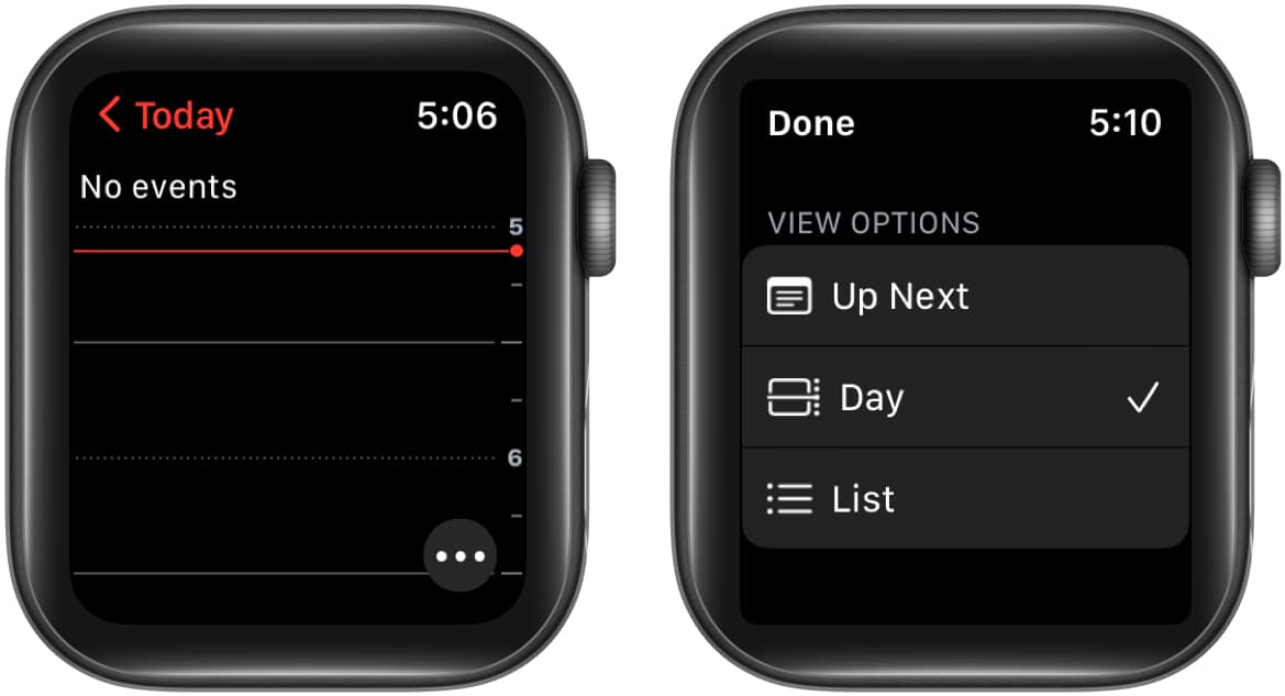 How to view your events on the Apple Watch