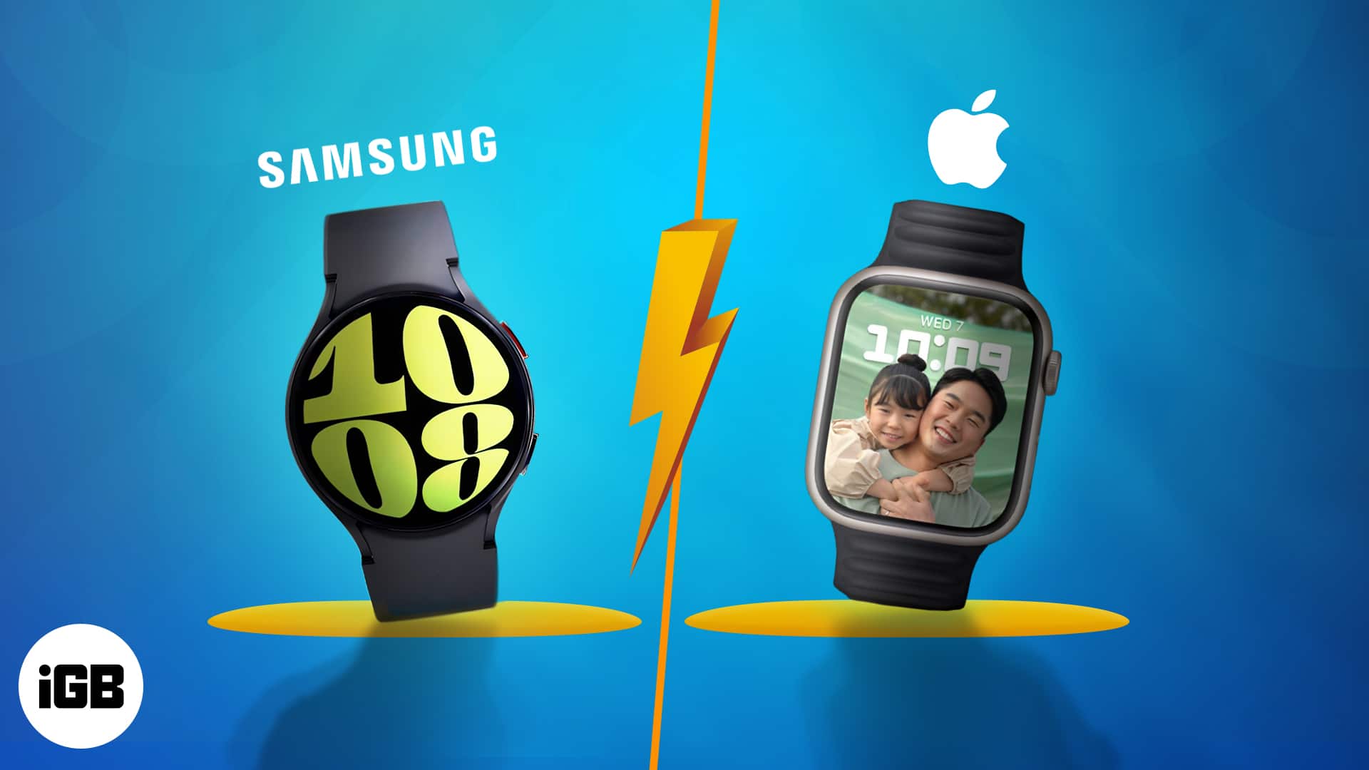 Samsung galaxy watch 6 vs apple watch series 8