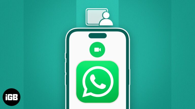 Share screen in whatsapp video call on iphone