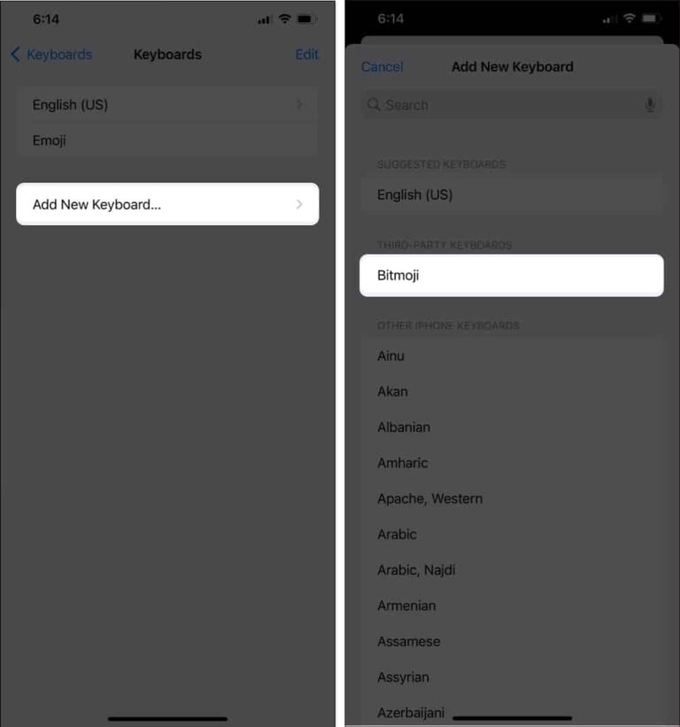 How to add Bitmoji to your iPhone keyboard iGeeksBlog
