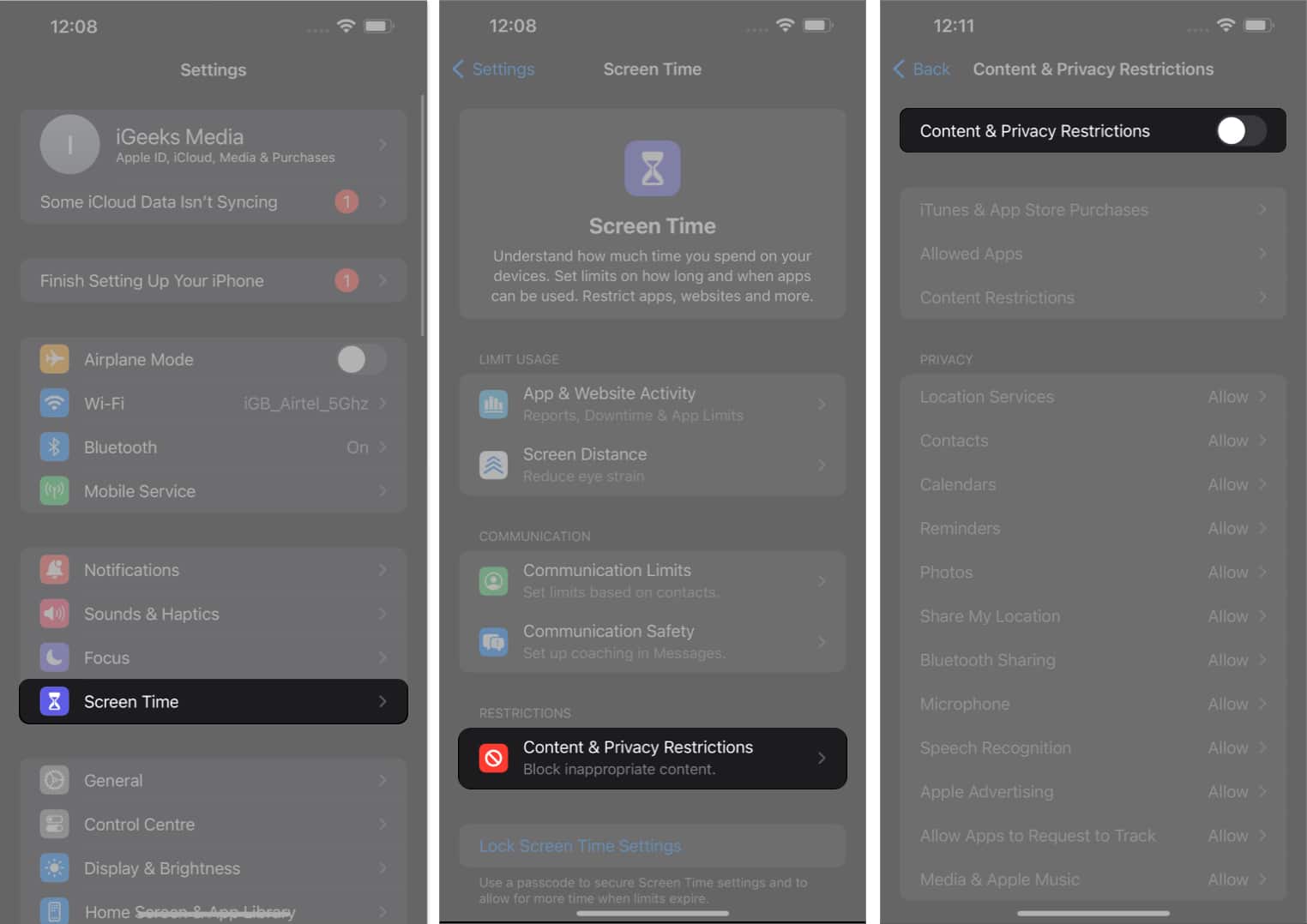 Apple ID greyed out on iPhone  7 Easy ways to fix it  - 68
