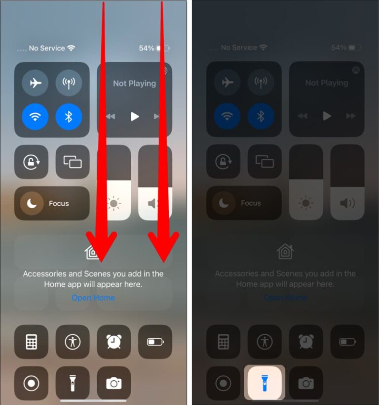 6 Easy ways to turn on or off Flashlight on iPhone and iPad iGeeksBlog