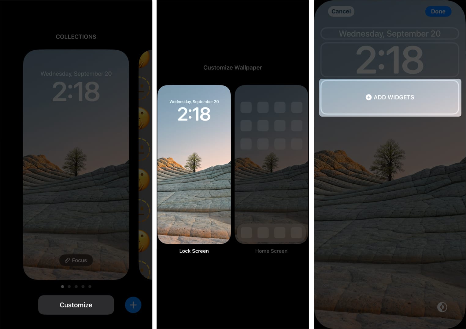 Add an Interactive Widget on Lock screen