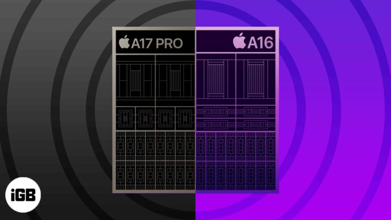 Apple a17 pro vs apple a16 bionic soc