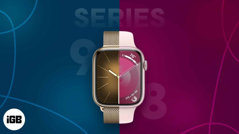 Apple watch 9 vs apple watch 8