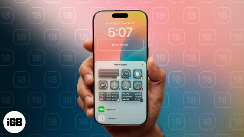 Best Lock Screen widgets for your iPhone in 2025