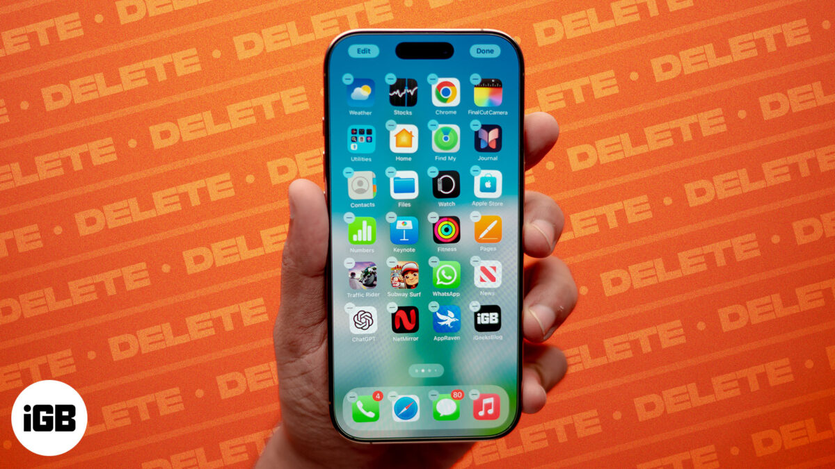 How to fix can't delete apps on your iphone