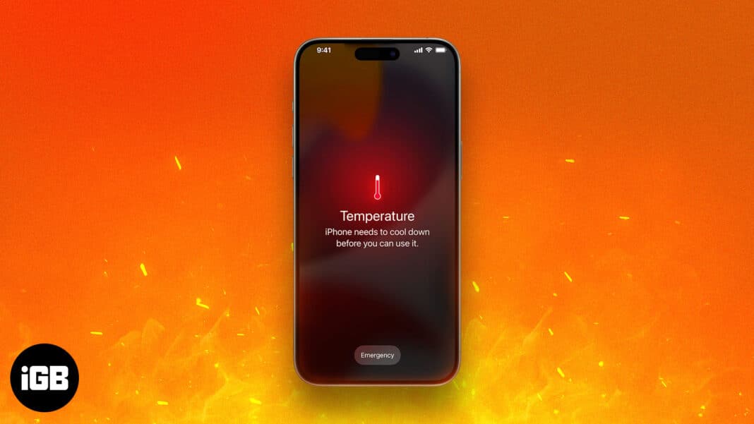 How to fix it iPhone overheating issue