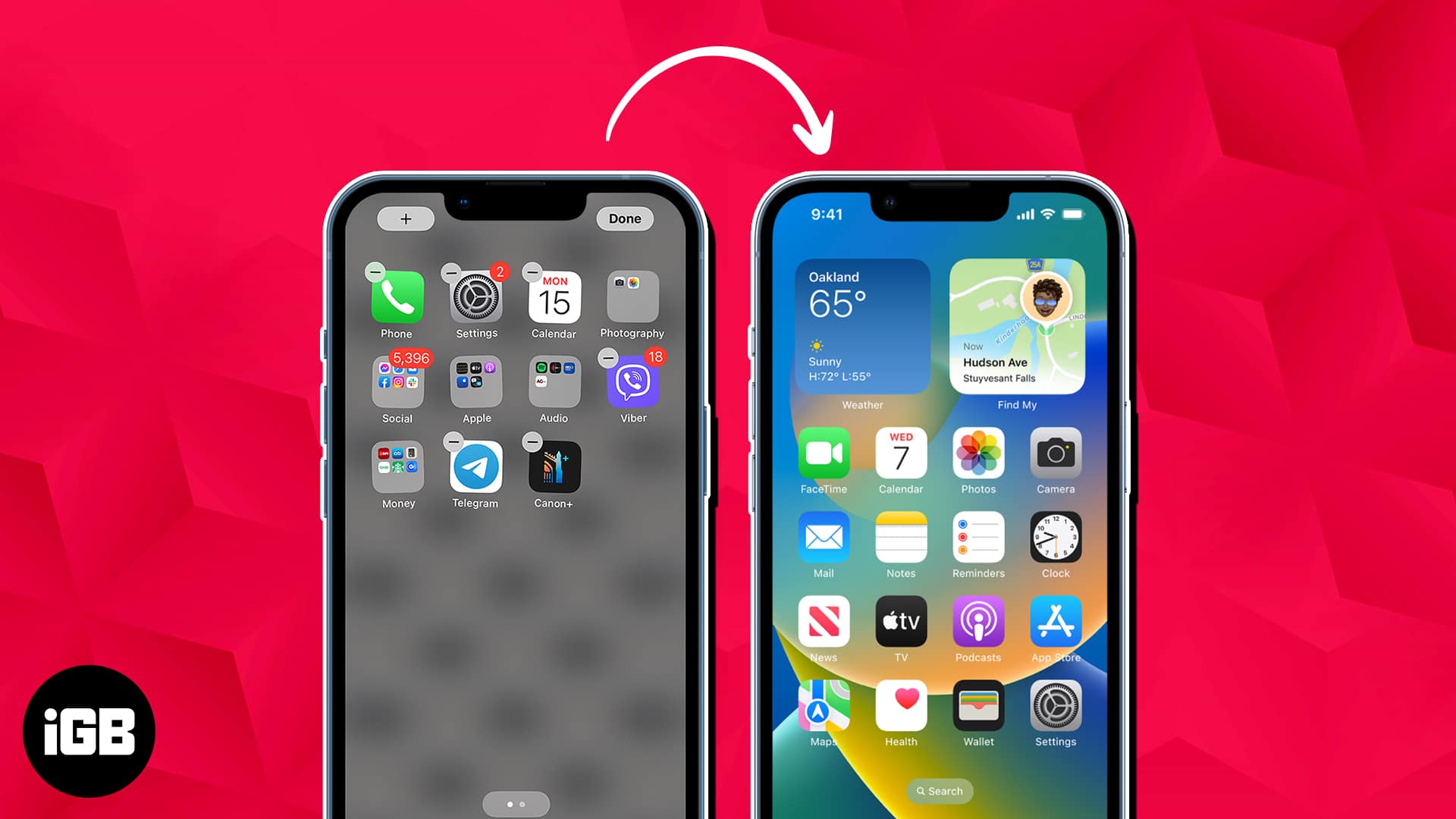 How to reset your iphone home screen layout