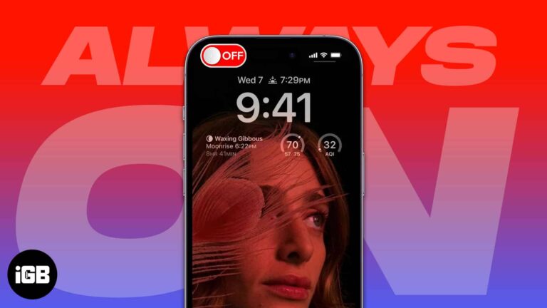 How to turn off Always-On display on iPhone 15 and 14 Pro