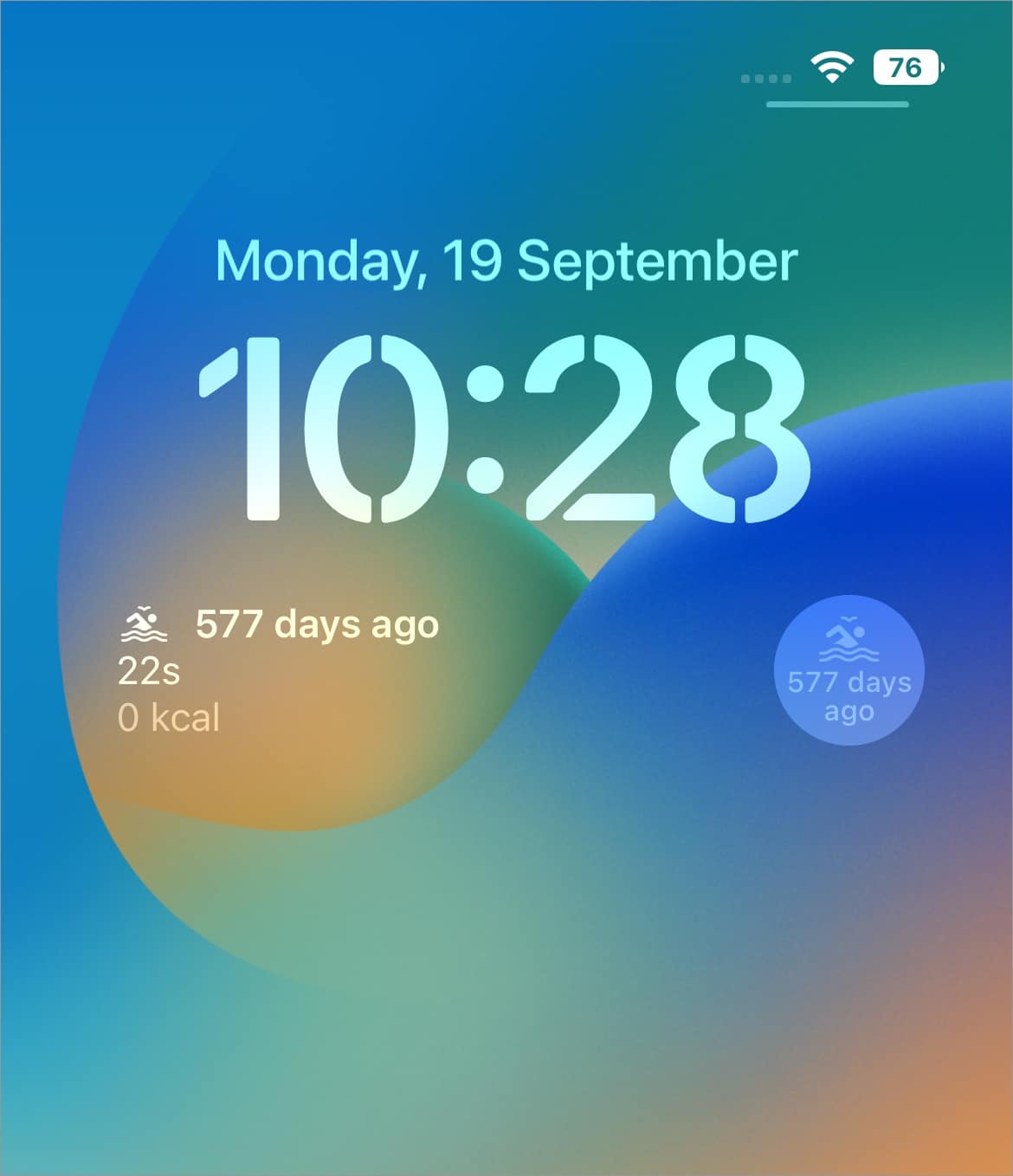 Personal Best – Workouts iOS 16 Lock Screen Widgets