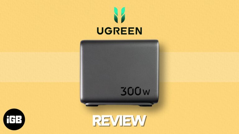 UGREEN Nexode 300W GaN Desktop Charger review