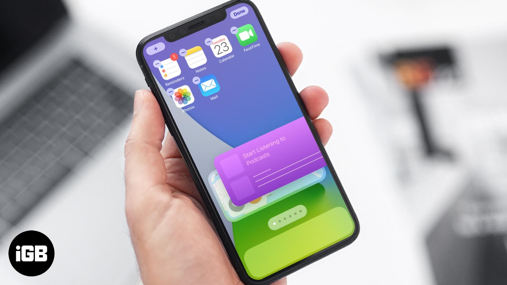 How to add and use home screen widgets in ios 14 on iphone