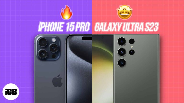 Iphone 15 pro max vs samsung galaxy s23 ultra