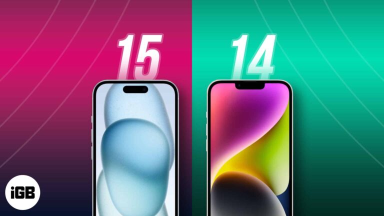 Iphone 15 vs iphone 14