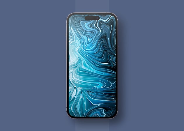 Abstract Sea pattern wallpaper for iPhone