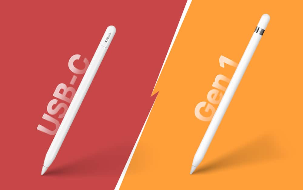 Apple Pencil USB-C vs Gen 1