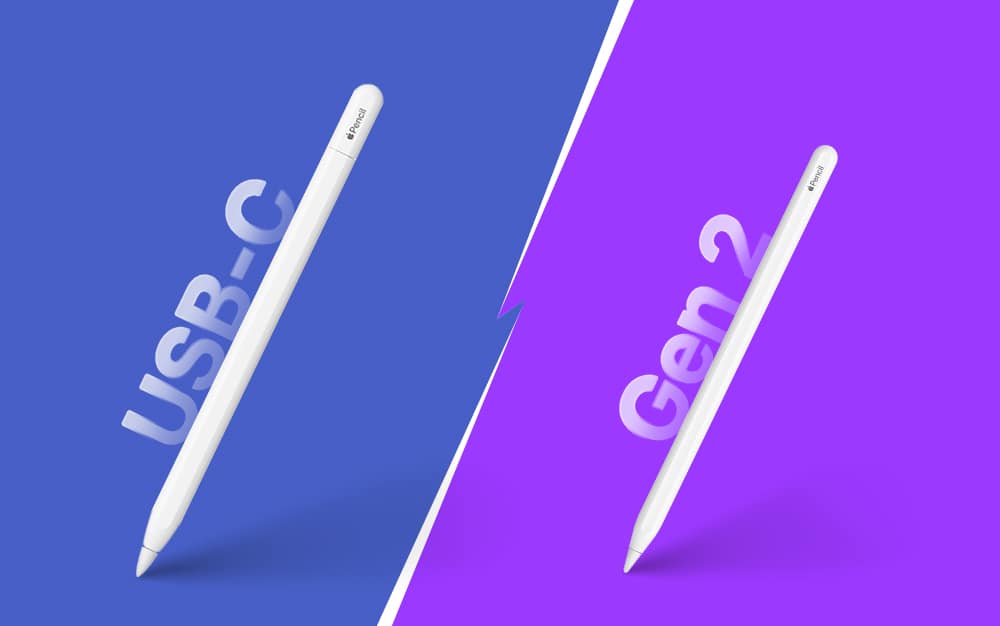 Apple Pencil USB-C vs Gen 2