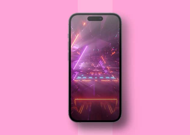 Cyberpunk Mobile Wallpaper iPhone Pride Wallpaper (Instant