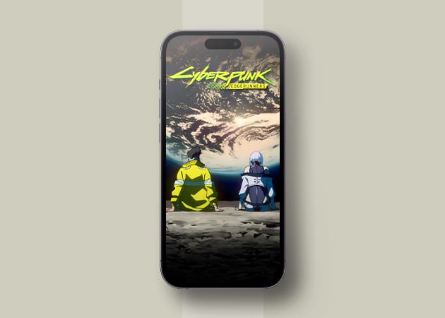 Cyberpunk Mobile Wallpaper iPhone Pride Wallpaper (Instant