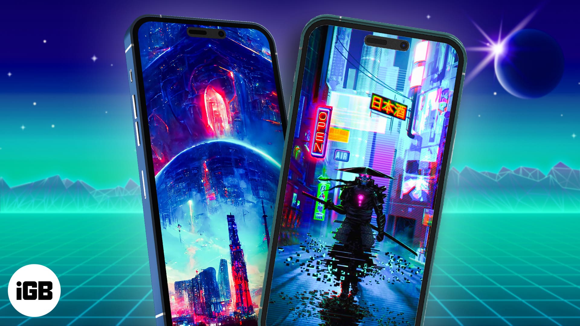 Download Futuristic Night City Cyberpunk 2077 Iphone Wallpaper