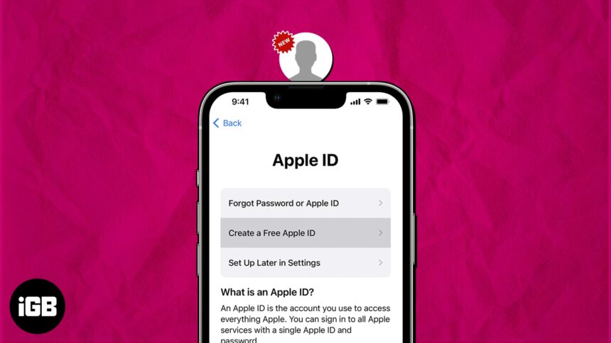 How to create new Apple ID on iPhone, iPad, and Mac - iGeeksBlog