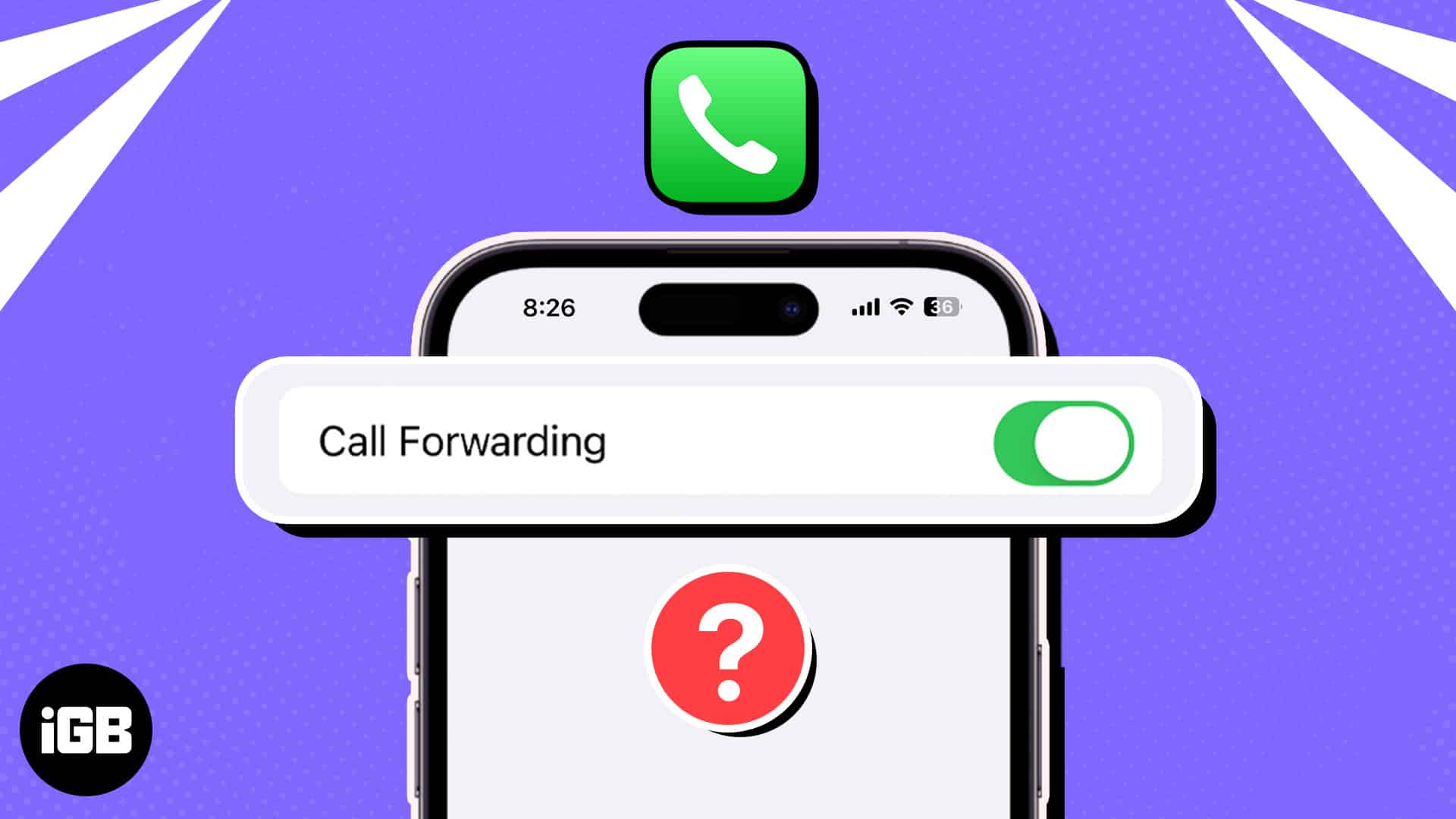 How to forward calls on iphone