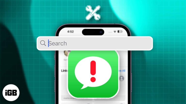 iOS 17 Message search not working? 10 Ways to fix it!