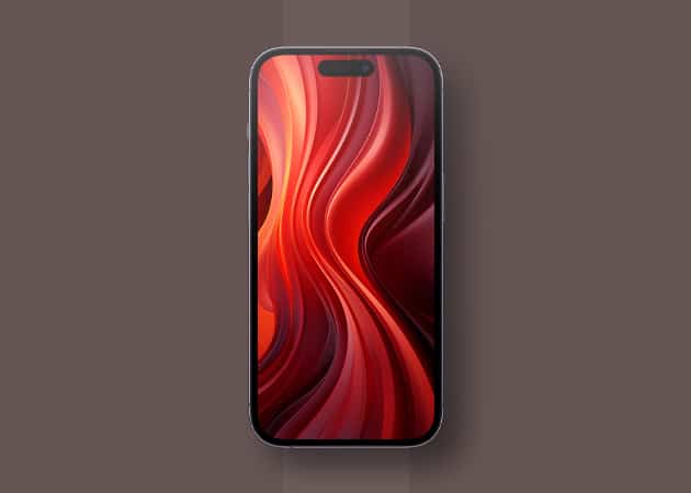 Red silhouette abstract dynamic wallpaper Red silhouette abstract dynamic wallpaper