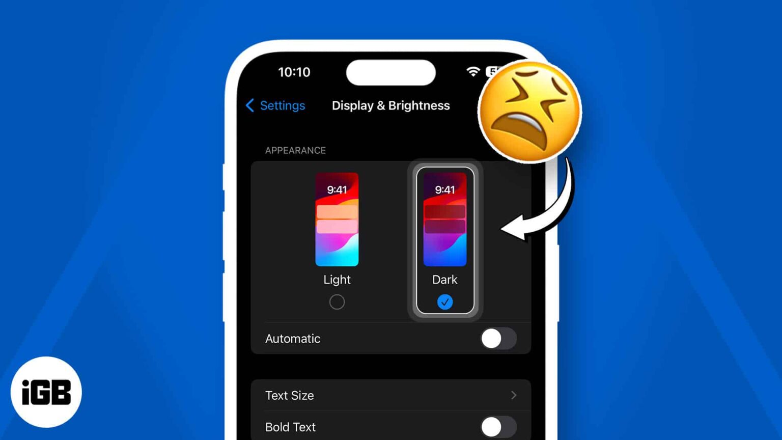 How to turn on Dark Mode on iPhone A complete guide iGeeksBlog