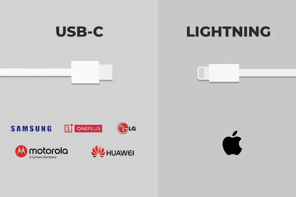 Device Compatibility of USC-C vs. Lightning cables