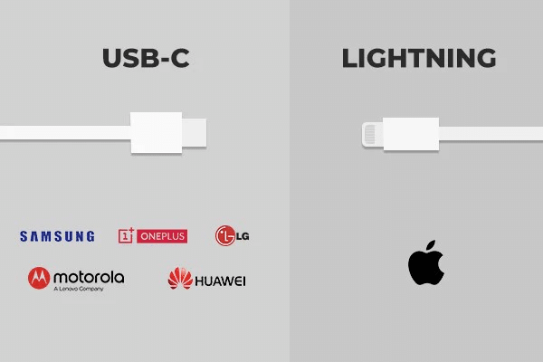 Device Compatibility of USC C vs Lightning cables