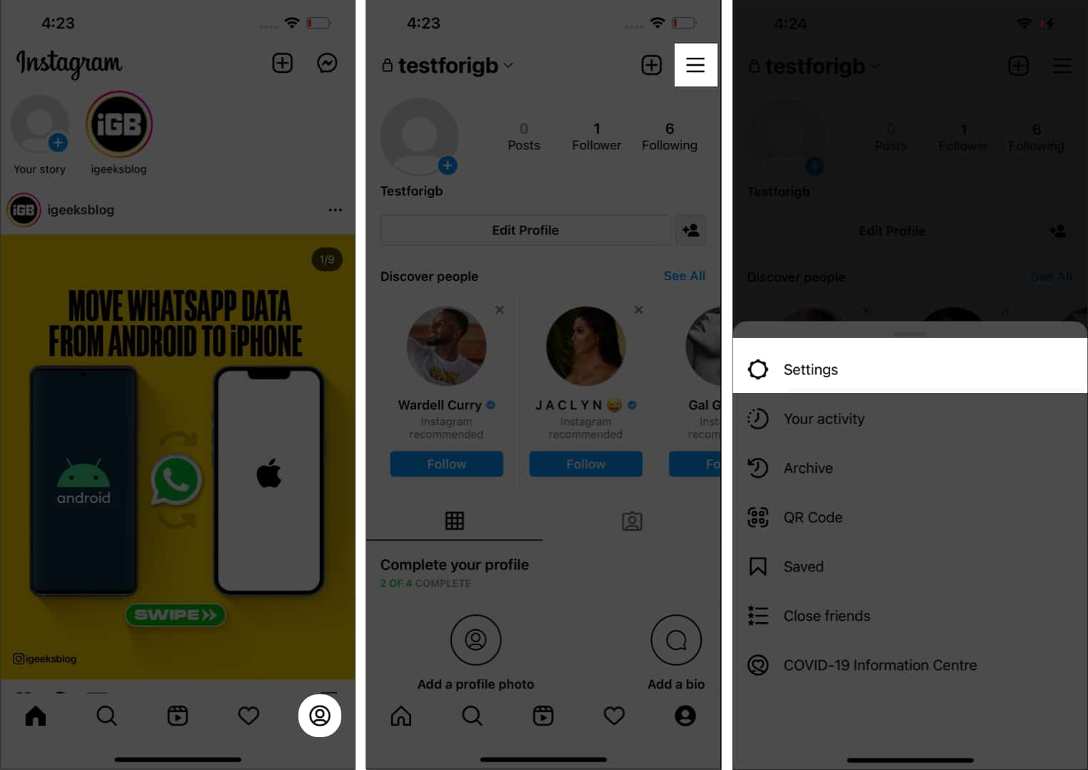 How to See Who Views Your Instagram Profile - 65