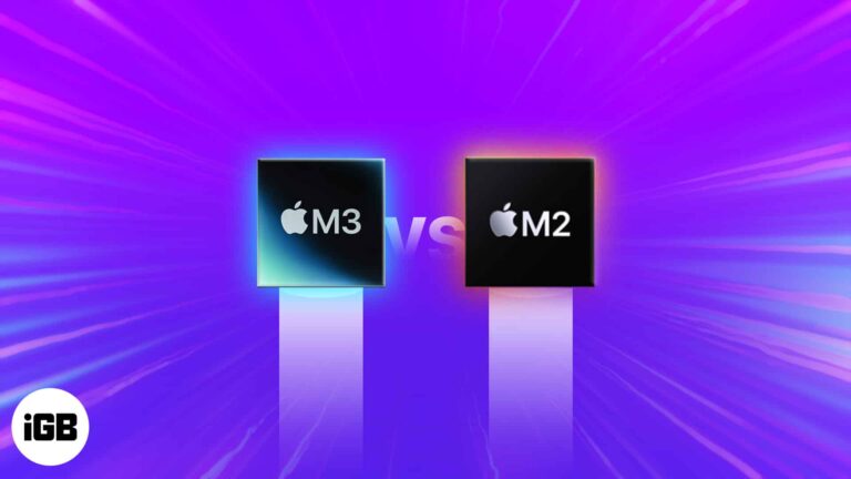 Apple m3 vs m2 performance compared