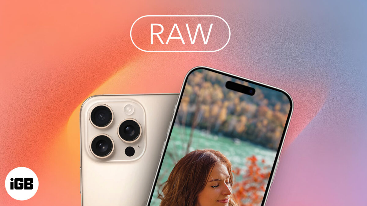 Apple proraw on iphone